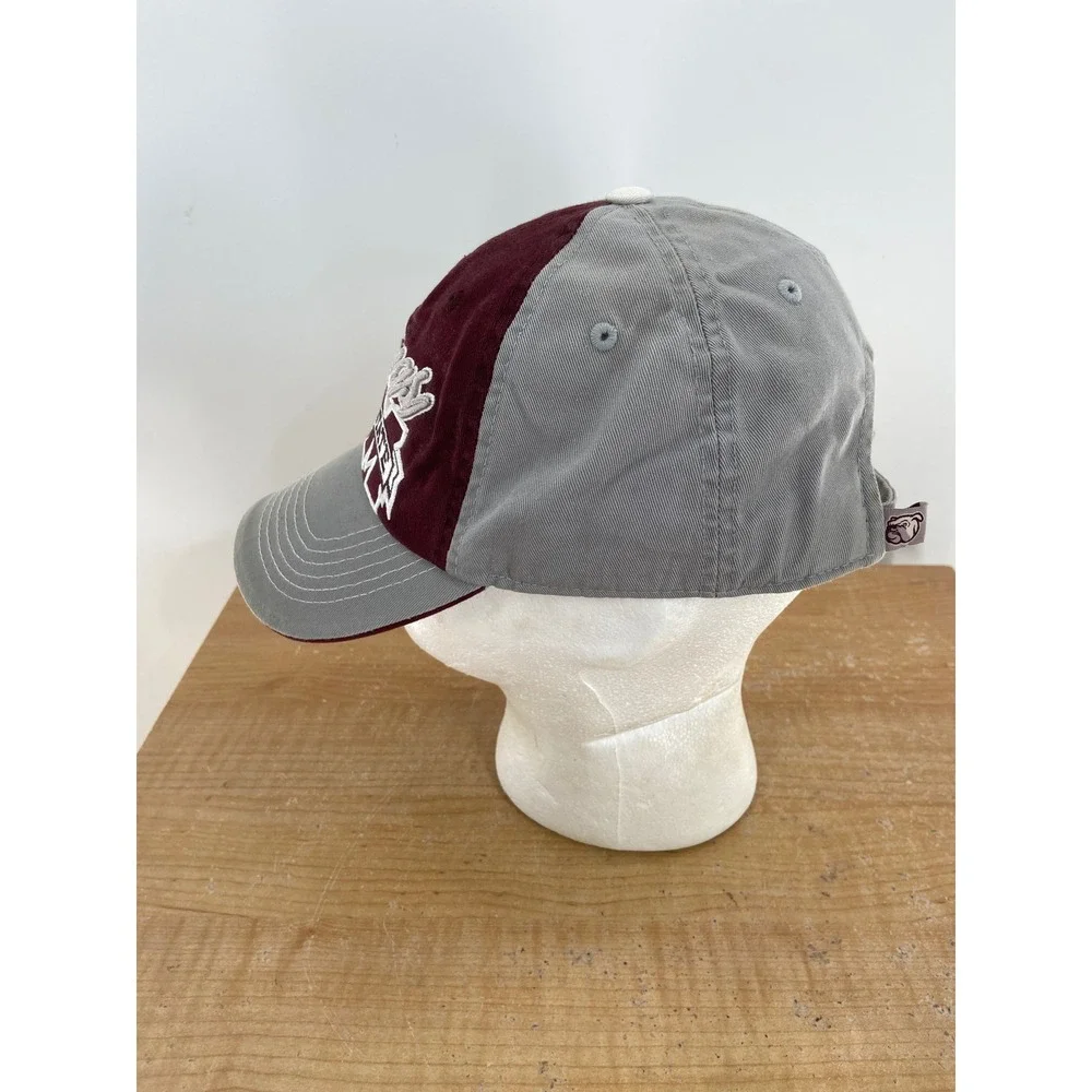 Top of the World Mississippi State Bulldogs Dawgs Maroon Gray Adjustable Hat Cap